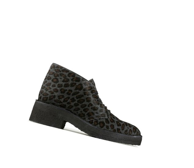 Clarks Arisa Print Púštne Čižmy Damske Leopardie | FCKT-80736