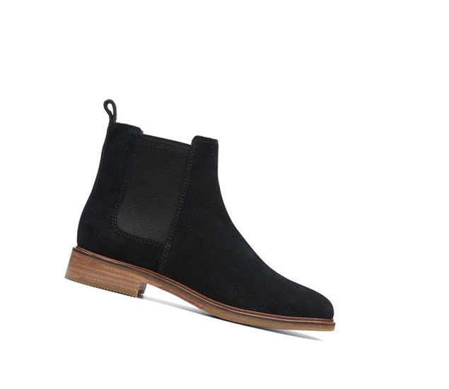 Clarks Arlo Semisove Chelsea Cizmy Damske Čierne | OEXN-75932
