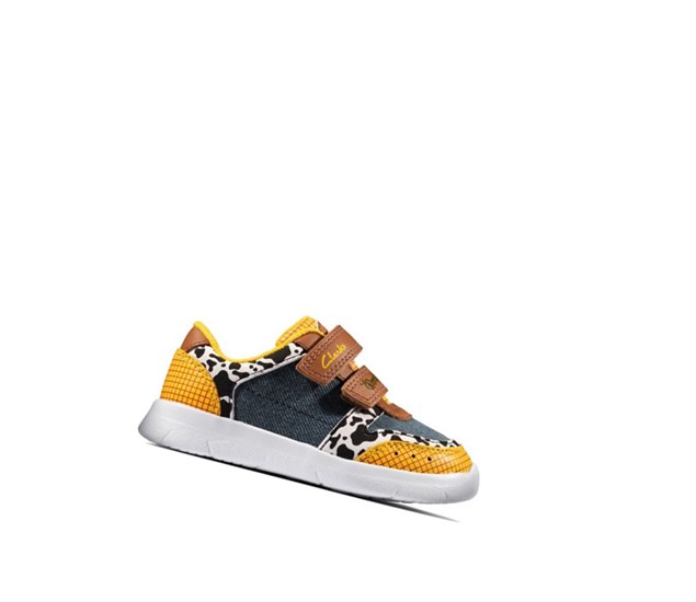 Clarks Ath Howdy Casual Obuv Chlapcenske Modre | ONSD-60724