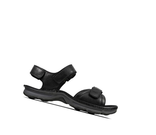 Clarks Atl Part Kozene Sandale Casual Panske Čierne | SGFO-83510