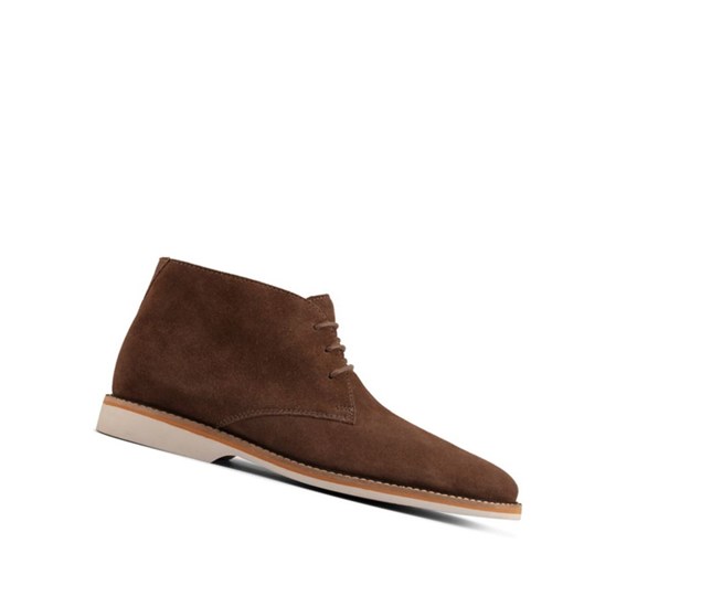Clarks Atticus Limit Semisove Púštne Čižmy Panske Meď | XCRV-81473