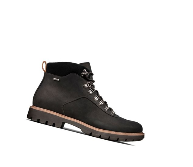 Clarks Batcombe Alp Gore-tex Nubuck Outdoorove Topanky Panske Čierne | RNVA-01984