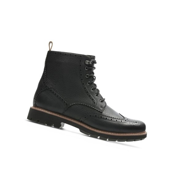 Clarks Batcombe Lord Kozene Brogue Topanky Panske Čierne | BCSG-95078