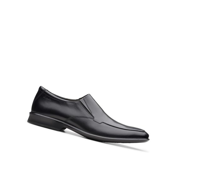 Clarks Bensley Step Kozene Slip On Tenisky Panske Čierne | HKNG-07691
