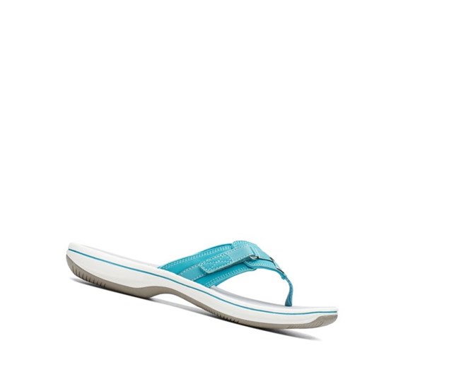 Clarks Brinkley Sea Zabky Damske Tyrkysové | XQCD-76094