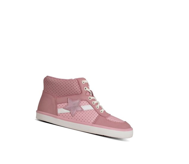 Clarks City Flake Kozene Clenkove Cizmy Dievcenske Ruzove | TKUQ-31956