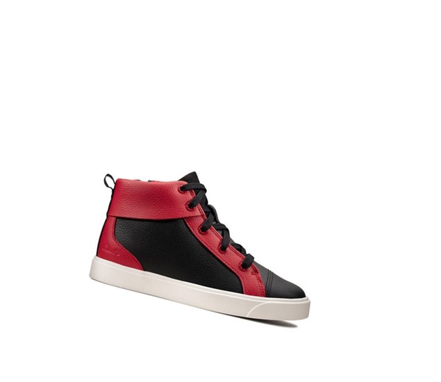 Clarks City Oasis Kozene Kozene Cizmy Chlapcenske Čierne | VNPO-56409