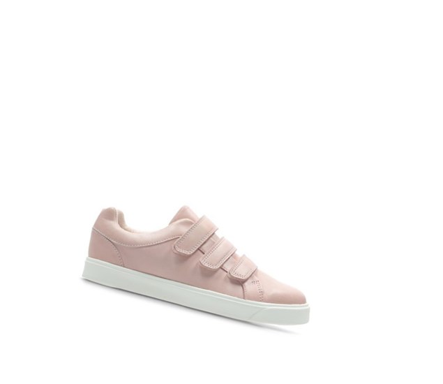 Clarks City Oasis Lo Kozene Tenisky Chlapcenske Ruzove | GJOS-78362