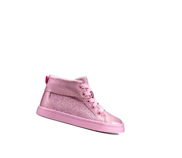 Clarks City Oasis Sparkle Kozene Kozene Cizmy Dievcenske Ruzove | FTCI-19085
