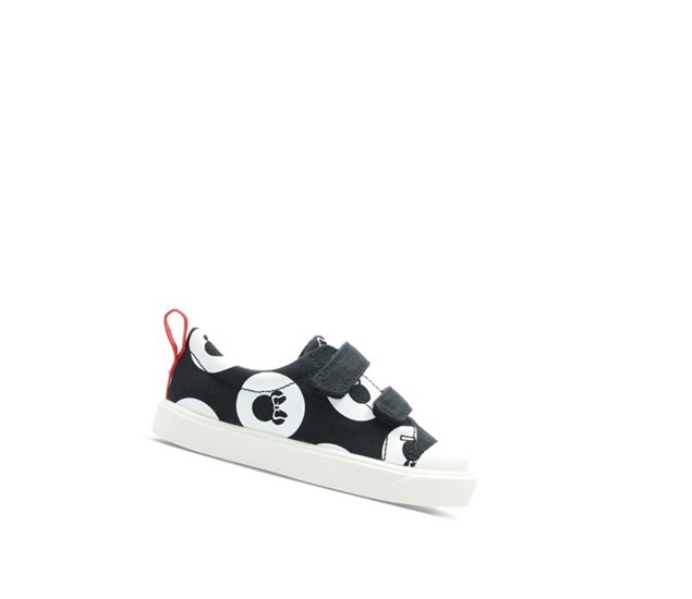 Clarks City Polka Lo Casual Obuv Dievcenske Čierne | RAUQ-07618