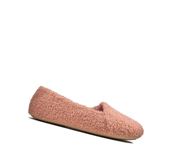 Clarks Cozily Snug Papuce Damske Tmavo Ruzove | QDPW-52701