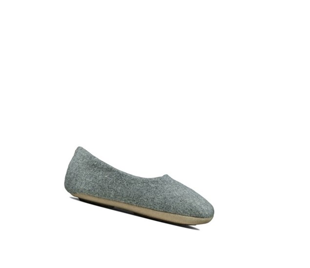 Clarks Cozily Soft Papuce Dievcenske Svetlo Siva | JLOR-56398