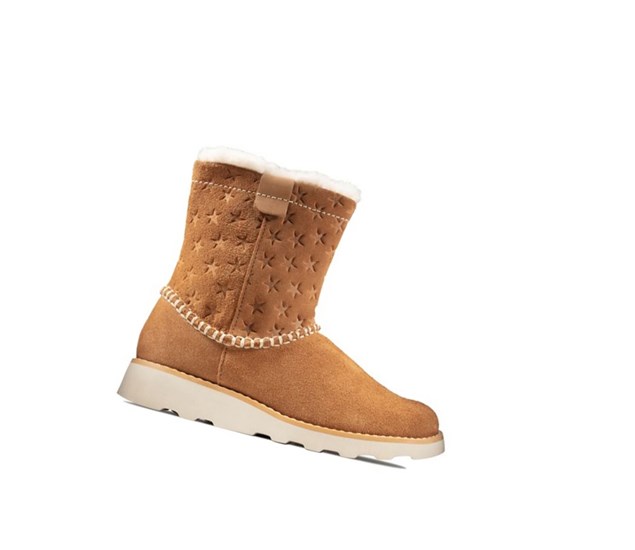 Clarks Crown Piper Semisove Semišové Čižmy Dievcenske Hnede | ARTL-41586