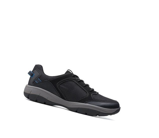 Clarks Ervin Cipkovane Textilne Casual Obuv Panske Čierne | IKGM-81072