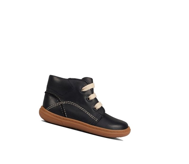 Clarks Flash Kozene Kozene Topanky Chlapcenske Námornícka Modrá | VMHN-42937