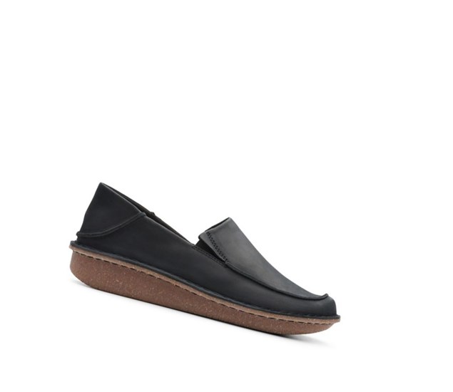 Clarks Funny Go Kozene Vychadzkove Topanky Damske Čierne | ISVZ-47235