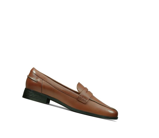 Clarks Hamble Kozene Mokasiny Damske Hnede | RFWC-12563