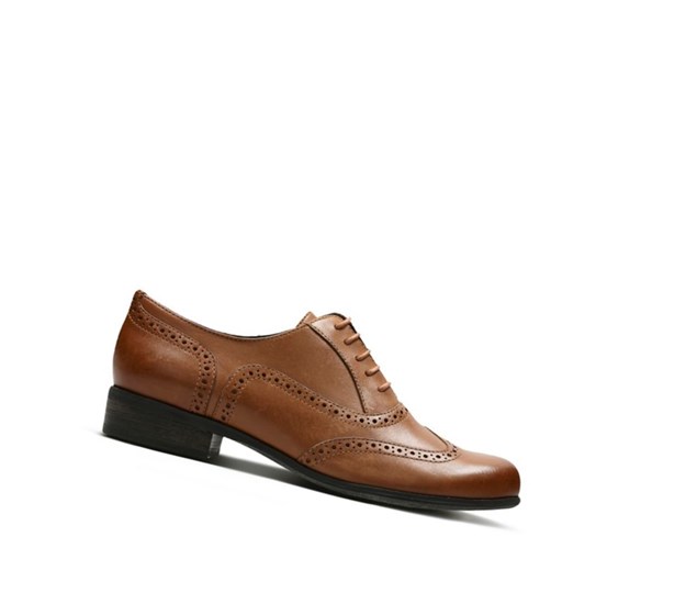 Clarks Hamble Oak Kozene Snurovacie Topanky Damske Tmavo Hnede | IXMO-79453