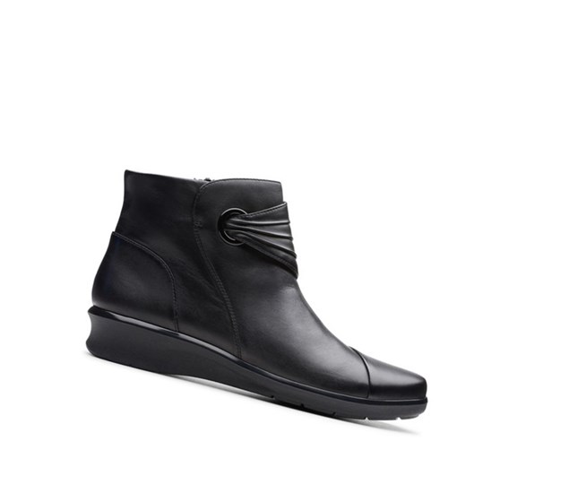Clarks Hope Twirl Kozene Clenkove Cizmy Damske Čierne | OYME-07834