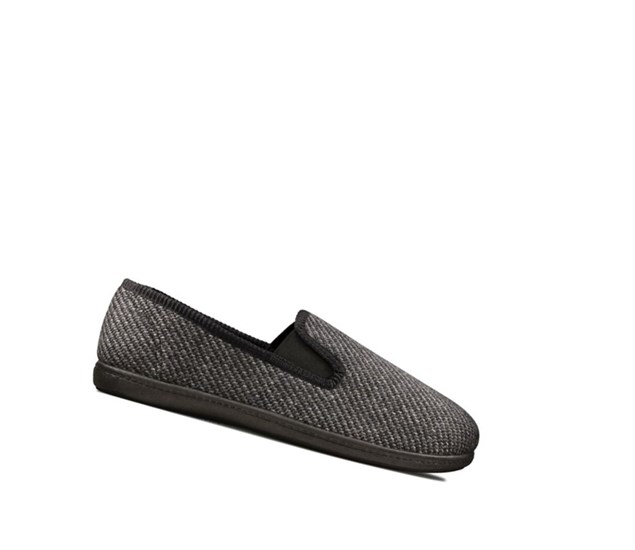 Clarks King Twin Textilne Papuce Panske Siva | DKCR-29784