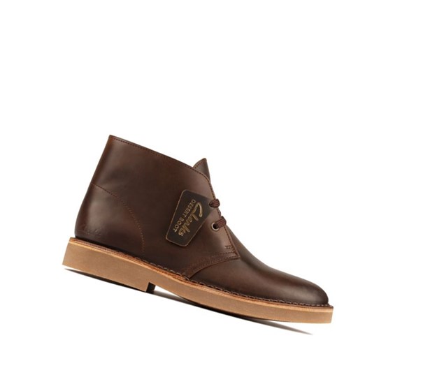 Clarks Lahke Kozene Púštne Čižmy Damske Tmavo Hnede | CYWL-97265
