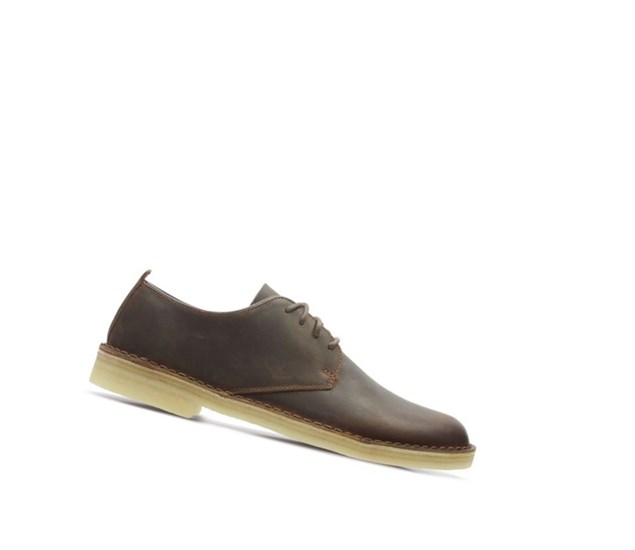 Clarks London Desert Casual Obuv Panske Tmavo Hnede | SRLM-95073