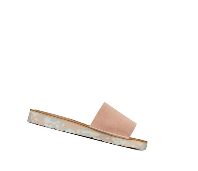 Clarks Lunan Slapky Semisove Slapky Damske Svetlo Ruzove | CTDY-49062