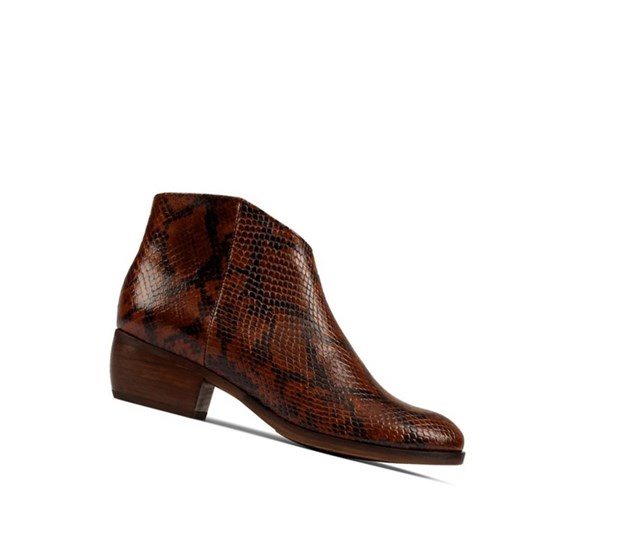 Clarks Mila Myth Kozene Clenkove Cizmy Damske Hnede | LODU-04958