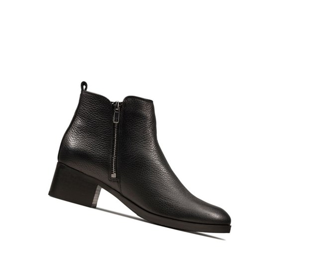 Clarks Mila Sky Kozene Chelsea Cizmy Damske Čierne | UFZG-76089