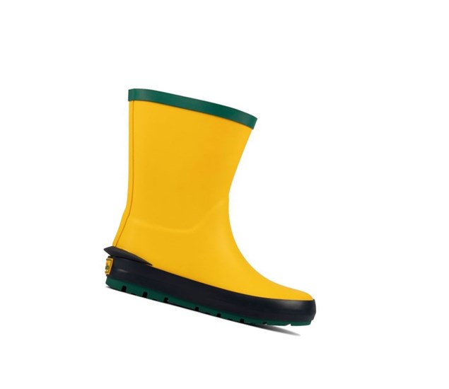 Clarks Mudder Run Gumaky Dievcenske Žlté | JSGW-80569