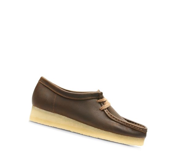 Clarks Original Kozene Wallabee Damske Tmavo Hnede | SNZF-36458