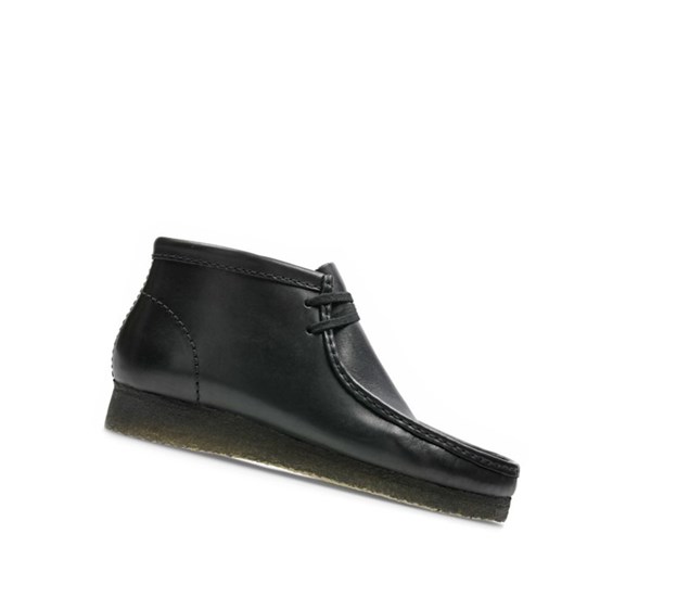 Clarks Original Kozene Wallabee Panske Čierne | IEUC-79423