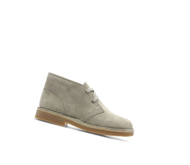 Clarks Original Semisove Púštne Čižmy Dievcenske Béžové | LWVM-69472