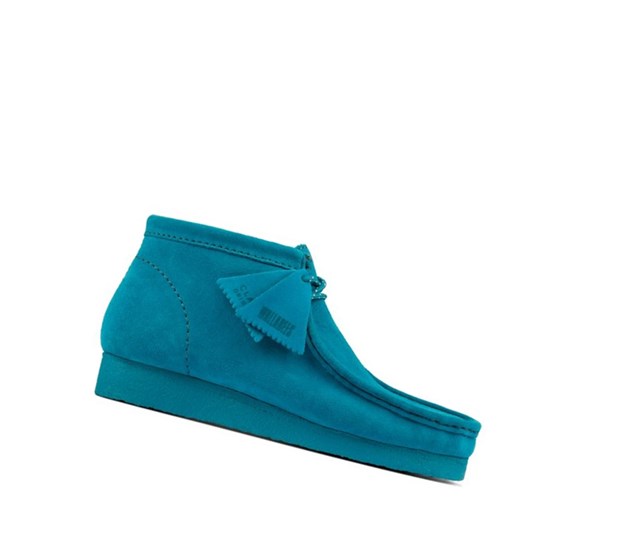 Clarks Original Semisove Wallabee Panske Indigo | OSNX-31847