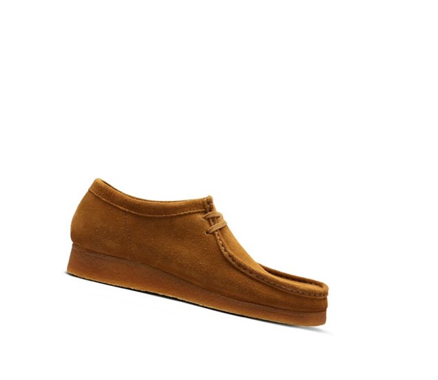 Clarks Original Semisove Wallabee Panske Hnede | YWJF-91457