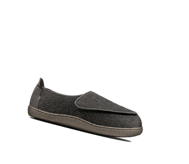 Clarks Relaxed Charm Papuce Panske Tmavo Siva | UWKQ-84617