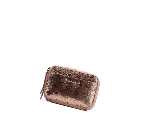 Clarks Roslyn Kozene Leather Bags Damske Ruzove Zlate | EBIO-81679