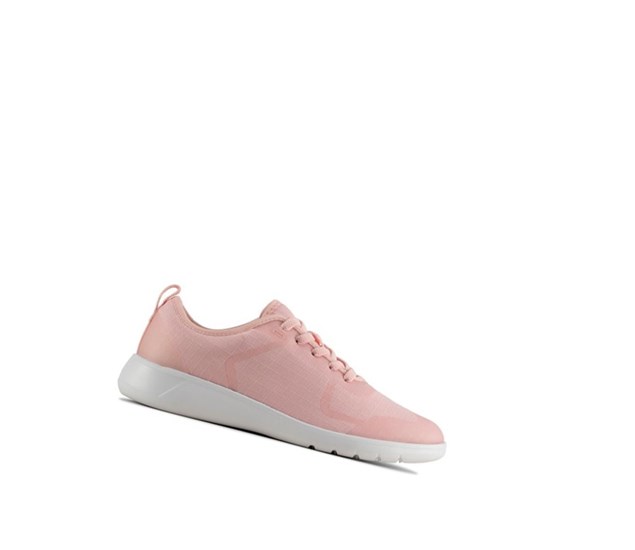 Clarks Scape Soar Syntetická Tenisky Chlapcenske Ruzove | DKTZ-65198