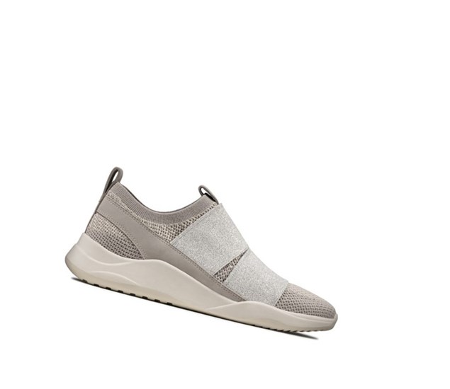 Clarks Sift Slip Tenisky Damske Strieborne | IZRF-20569