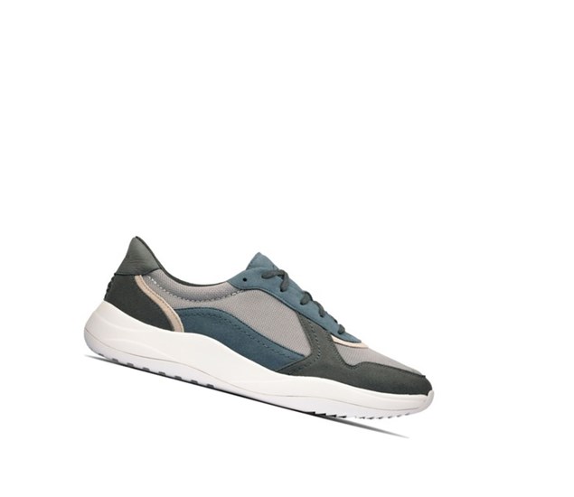 Clarks Sift Speed Textilne Tenisky Panske Modre | JHER-45610