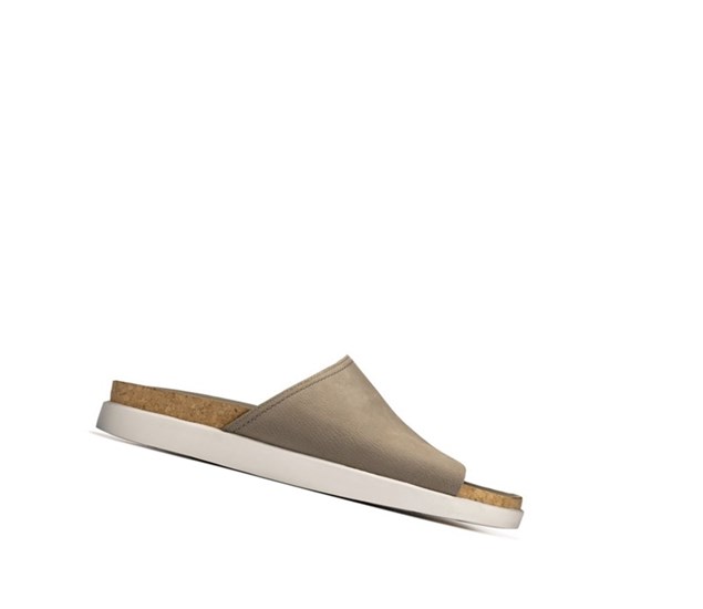 Clarks Sunder Slapky Nubuck Kozene Slip On Tenisky Panske Olivovo Zelená | MKVS-08547
