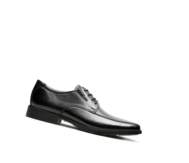 Clarks Tilden Walk Kozene Vychadzkove Topanky Panske Čierne | OFJY-24710