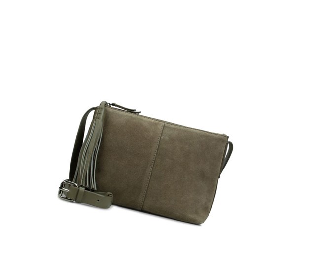 Clarks Tornolo Hope Crossbody Kabelka Damske Olivovo Zelená | AFKN-12740