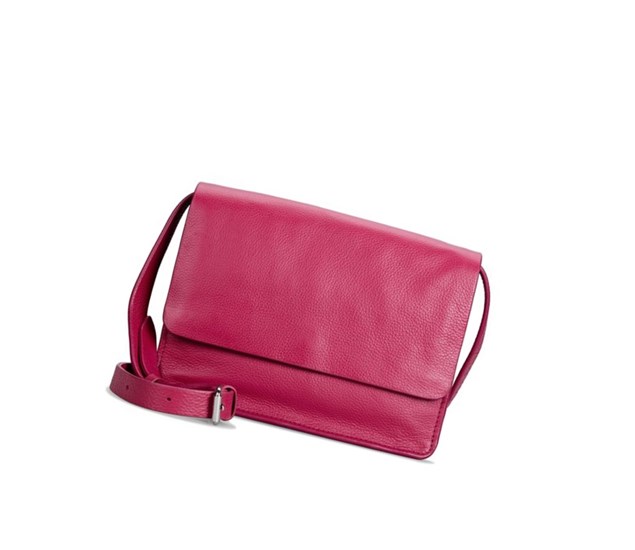 Clarks Treen River Kozene Crossbody Kabelka Damske Fuchsie | WHBV-48536