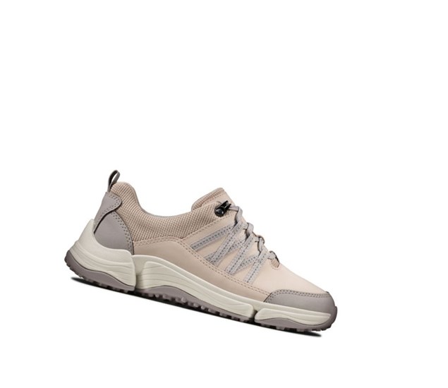 Clarks Tri Path Lo Nubuck Tenisky Damske Skin | HDOV-46035