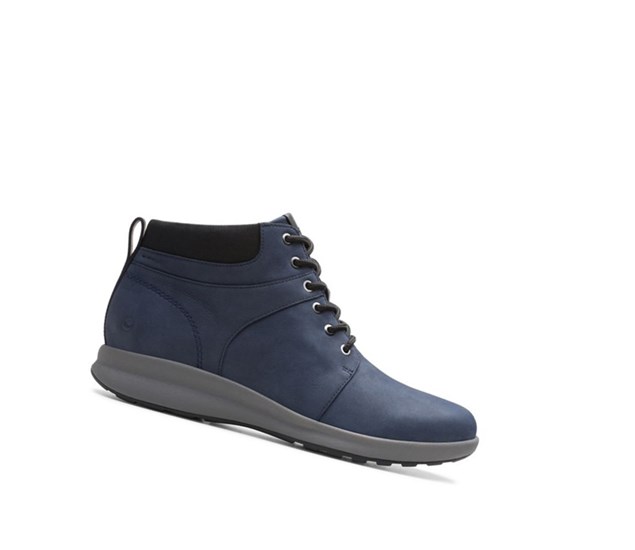 Clarks Un Adorn Nubuck Kozene Outdoorove Topanky Damske Námornícka Modrá | OMUA-13465