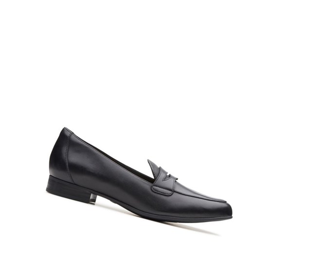 Clarks Un Blush Go Kozene Mokasiny Damske Čierne | BKMD-39261