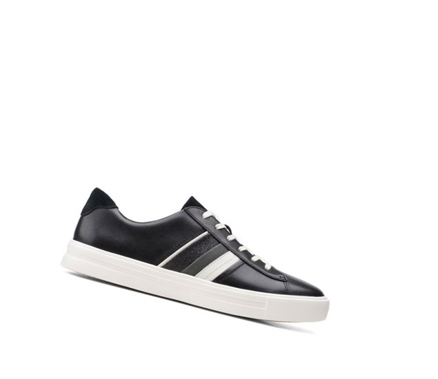 Clarks Un Maui Band Kozene Tenisky Damske Čierne | ITHZ-46825