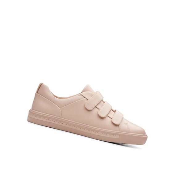 Clarks Un Maui Remienkove Kozene Tenisky Damske Skin | SPYK-29847