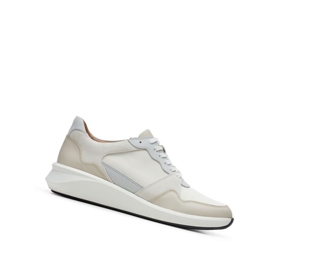 Clarks Un Rio Run Textilne Tenisky Damske Biele | ALKO-20137